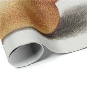 書道（トンボ、カーネーション、梨）  ラッピングペーパー (ロールコーナー)