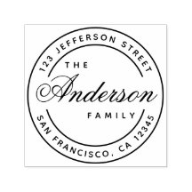 書道 家族名 エレガント スクリプト 住所