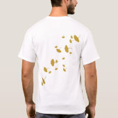 書道 波流合気兵法銀古 ライト Tシャツ (裏面)