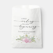 書道 | Sweet Ending New Begin 結婚's フェイバーバッグ (正面)