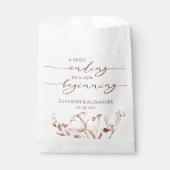 書道 | Sweet Ending New Begin 結婚's フェイバーバッグ (正面)