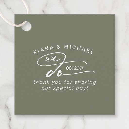 書道ID886 フェイバータグ (正面)