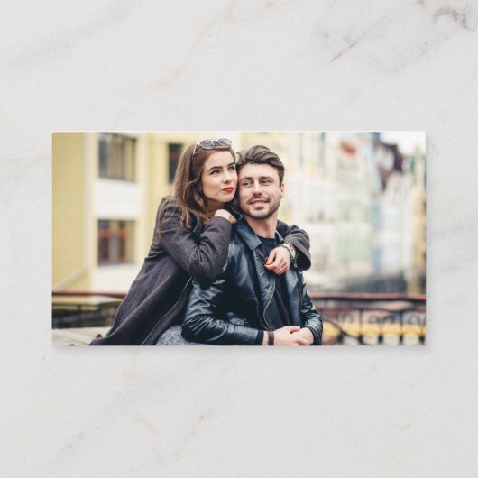 書道RSVPのミニマ結婚リストQR写真 エンクロージャーカード (裏面)