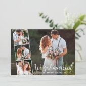 書道We 得 4結婚した写真 案内状 (スタンド正面)