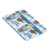 書!ライターソックサル作家おもしろい マグネット (右側)