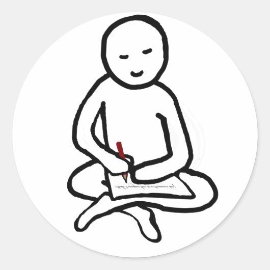 書 ラウンドシール (正面)