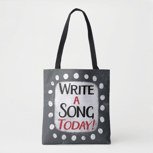 書A Song Today Tote Bag トートバッグ (正面)