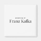 書by Franz Kafka マグネット (正面)