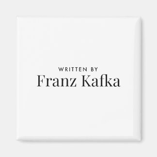 書by Franz Kafka マグネット