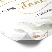 書eucalyptus私を信頼してダンスのサイン ポスター (角)