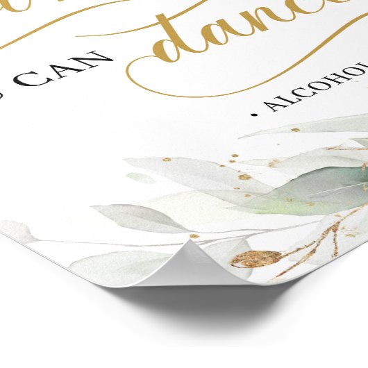 書eucalyptus私を信頼してダンスのサイン ポスター (角)