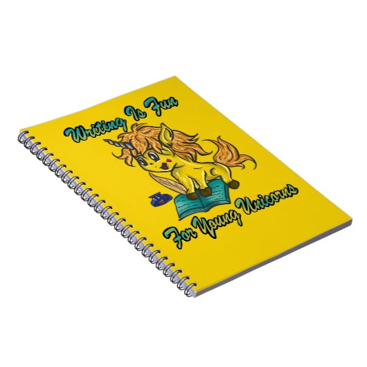 『書Is Nowing Unicorns』 ノートブック (右側)