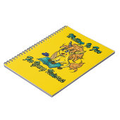 『書Is Nowing Unicorns』 ノートブック (左側)