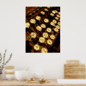 書Me – レター鍵 ポスター (キッチン)