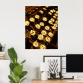 書Me – レター鍵 ポスター (ホームオフィス)