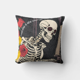 書Rest, Repeat：スケルトン枕 クッション