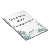 書Your Story – フォトノートブやる気を起こさせるック ノートブック (右側)