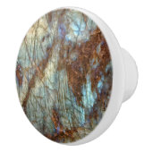 曹灰長石によって印刷される水晶引出しの引き-ハンドル セラミックノブ (右)