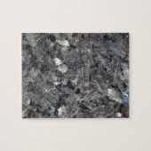 曹灰長石の石の表面 ジグソーパズル (横)