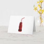 曹田ポップ・アートの カード (黄色い花)