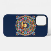 曼荼羅と仏陀 iPhoneケース (裏面横)