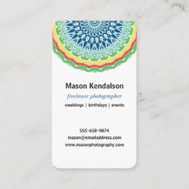 曼荼羅のカメラマン 名刺