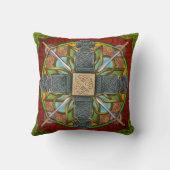 曼荼羅のケルト族の栄光の枕 クッション (裏面)