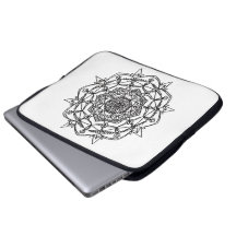 曼荼羅のラップトップスリーブ