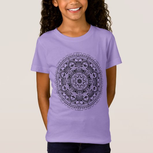 曼荼羅の円 Tシャツ (正面)