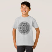 曼荼羅の円 Tシャツ (正面フル)