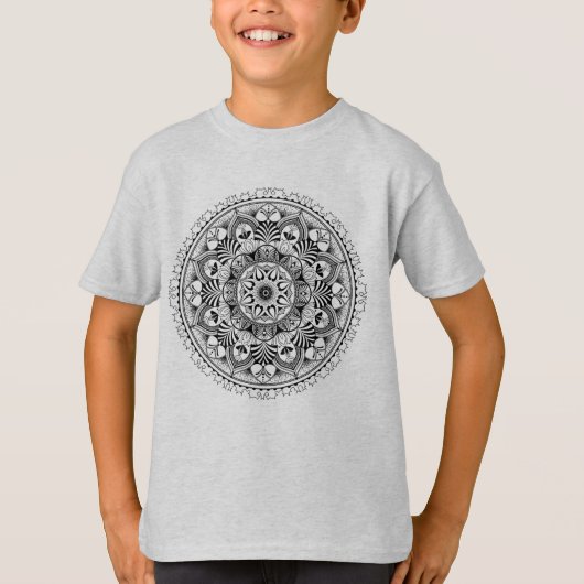 曼荼羅の円 Tシャツ (正面)