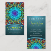 曼荼羅の引き 名刺 (正面/裏面)