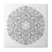 曼荼羅の絵画 タイル (正面)