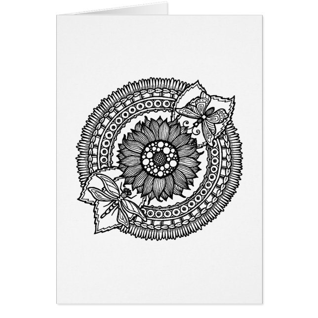 曼荼羅の花 (正面)