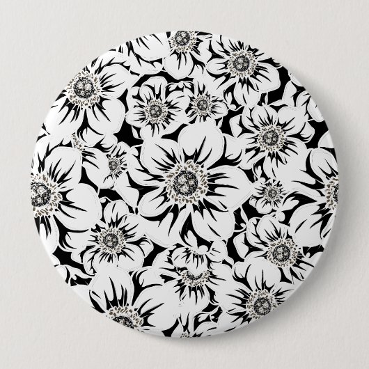 曼荼羅の花 6 缶バッジ (正面)