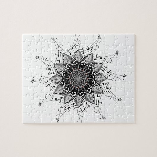 曼荼羅の芸術 ジグソーパズル (横)