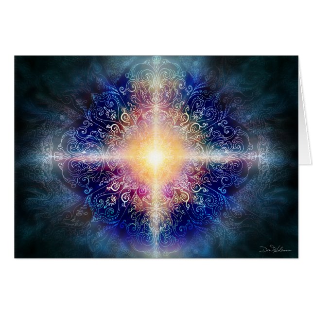 曼荼羅の青5 (正面横)