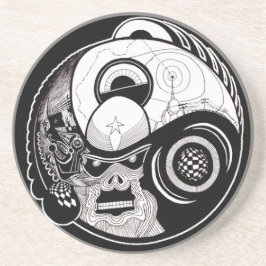 曼荼羅の飲み物のコースター"内の"獣 コースター