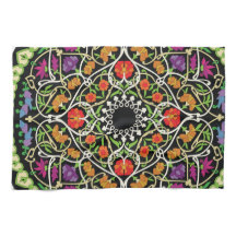 曼荼羅の黙想パターン禅の花柄