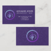 曼荼羅のChoku Reiの記号を直す霊気 名刺 (正面/裏面)