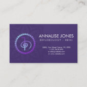 曼荼羅のChoku Reiの記号を直す霊気 名刺 (正面)