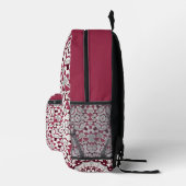 曼荼羅は灰色だ プリントバックパック (右)