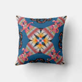 曼荼羅は黄地に着色。招待状 クッション (裏面)