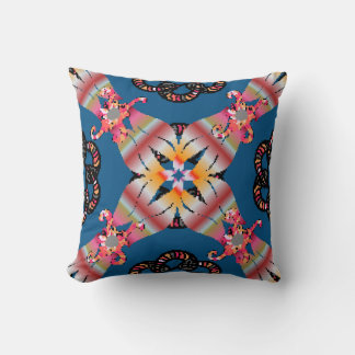 曼荼羅は黄地に着色。招待状 クッション