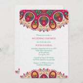 曼荼羅は2招待状を縁どります 招待状 (正面/裏面)