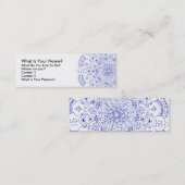 曼荼羅は5、何あなたの名前ですか。、することが…好みます スキニー名刺 (正面/裏面)