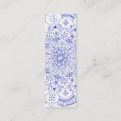 曼荼羅は5、何あなたの名前ですか。、することが…好みます スキニー名刺 (裏面)