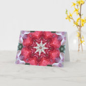 曼荼羅を愛する開始 カード (黄色い花)