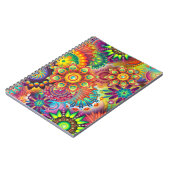 曼荼羅カラフル ノートブック (左側)