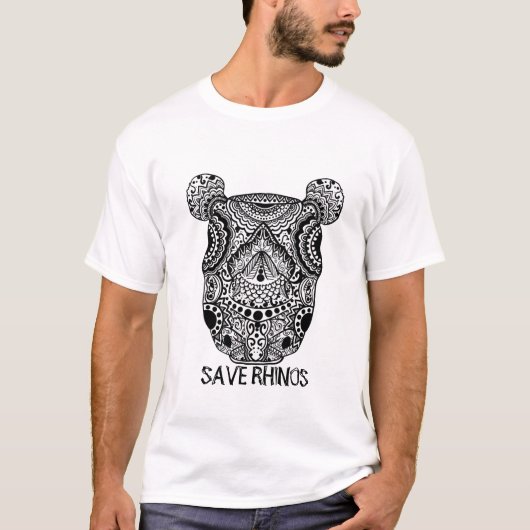 曼荼羅クラシック サイを救おう Tシャツ (正面)